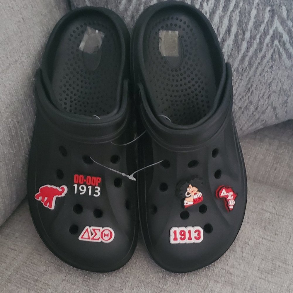 Sorority garden clogs
